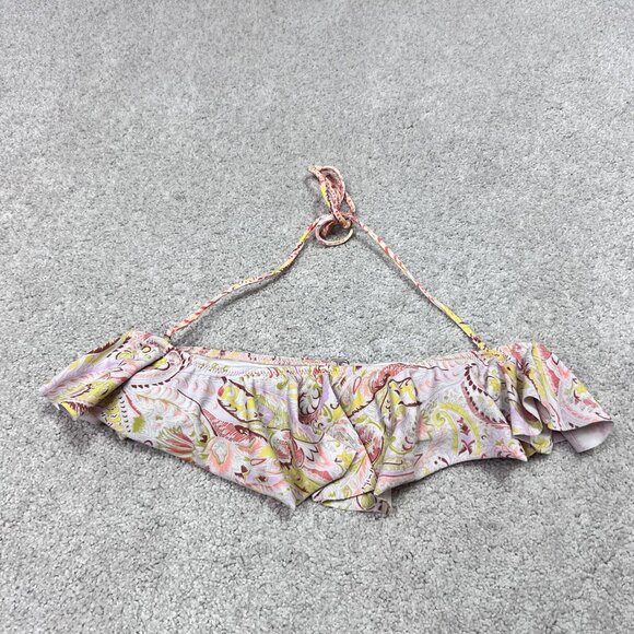 Victoria’s Secret Swimsuit Top Multicolored Floral Women’s Size Medium - Picture 1 of 10